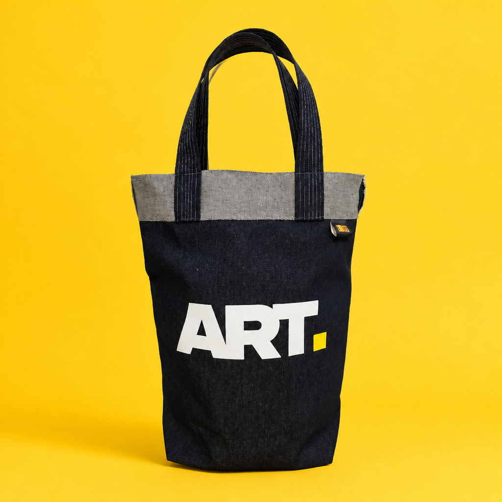 studio80 Art Full Stop Denim Tote